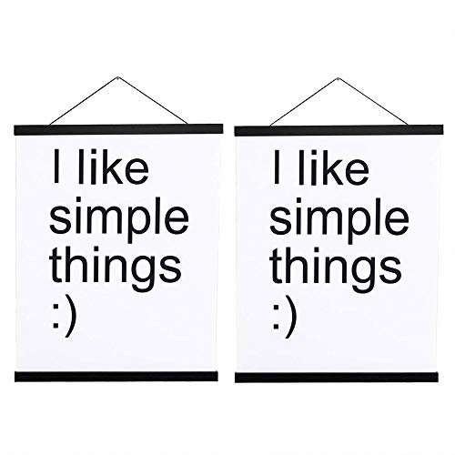 Sanauto Magnetic Poster Hanger Frame,Light  Assorted colors , sizes