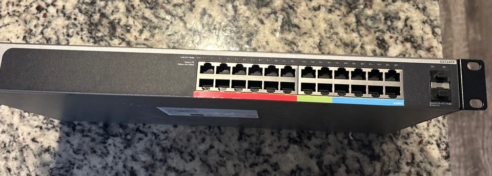 NETGEAR GS724TP v3 24-Port Gigabit Smart Managed Switch w/ PoE+ - Image 2 of 4
