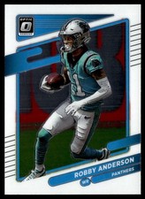 ROBBY ANDERSON 2021 DONRUSS OPTIC CAROLINA PANTHERS #158