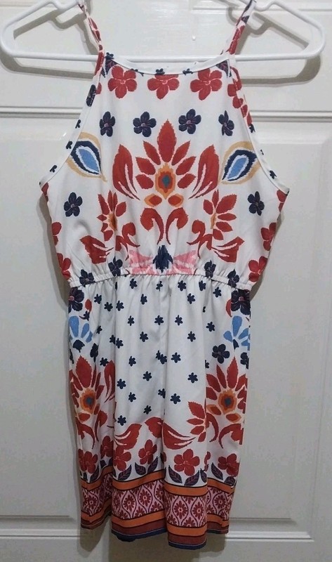 Girls Shein Strappy Romper Size 12y