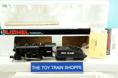 LIONEL 18610 ROCK ISLAND 0-4-0 STEAM LOCO & TENDER W SMOKE . TESTED. NEW IB.