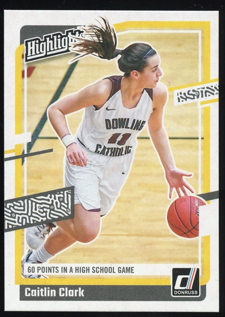 2024 Panini Caitlin Clark Collection #H3 Caitlin Clark Highlights Dot