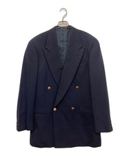 GIORGIO ARMANI Gold button Wool cashmere double Jacket