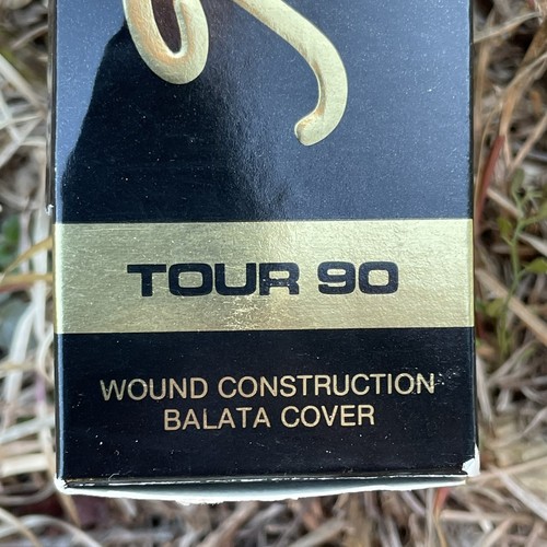 Titleist Tour 90 Wound Construction Balata Cover 3 Pack New Old Stock USA Made - Picture 2 of 10