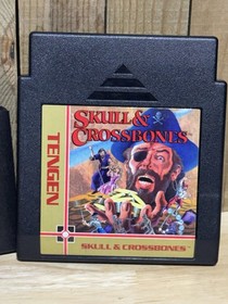 Nintendo NES Skull & Crossbones (Cleaned, Tested & Working)