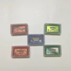 Pokemon Emerald, LeafGreen, Ruby, Sapphire, FireRed GBA Cartridges+Case(TESTED)