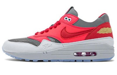 CLOT X Nike Air Max 1 'Kiss Of Death - Solar Red' DD1870-600 Unisex