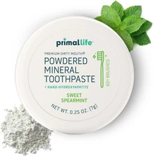Primal Life Organics - Dirty Mouth Toothpowder, Tooth 0.25 Ounce (Pack of 1) 