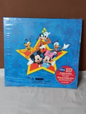 NEW Disney SandyLion Scrapbook Album Mickey Mouse Donald Duck Blue Hardback