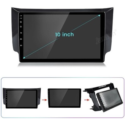 4+64G For Nissan Sentra Sylphy 2013-2017 Android 13 Car Stereo Radio Carplay GPS
