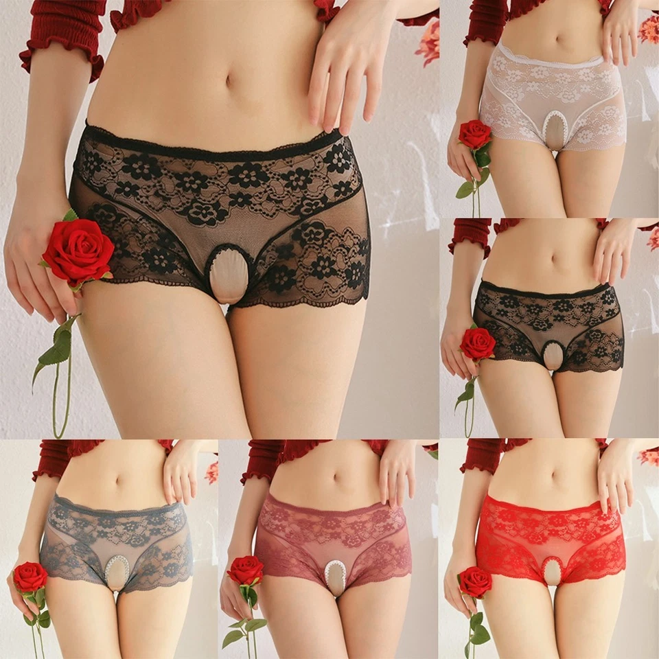 Culotte See Through Sexy Sissy Ultra-mince caleçon bikini respirant - Photo 3/4