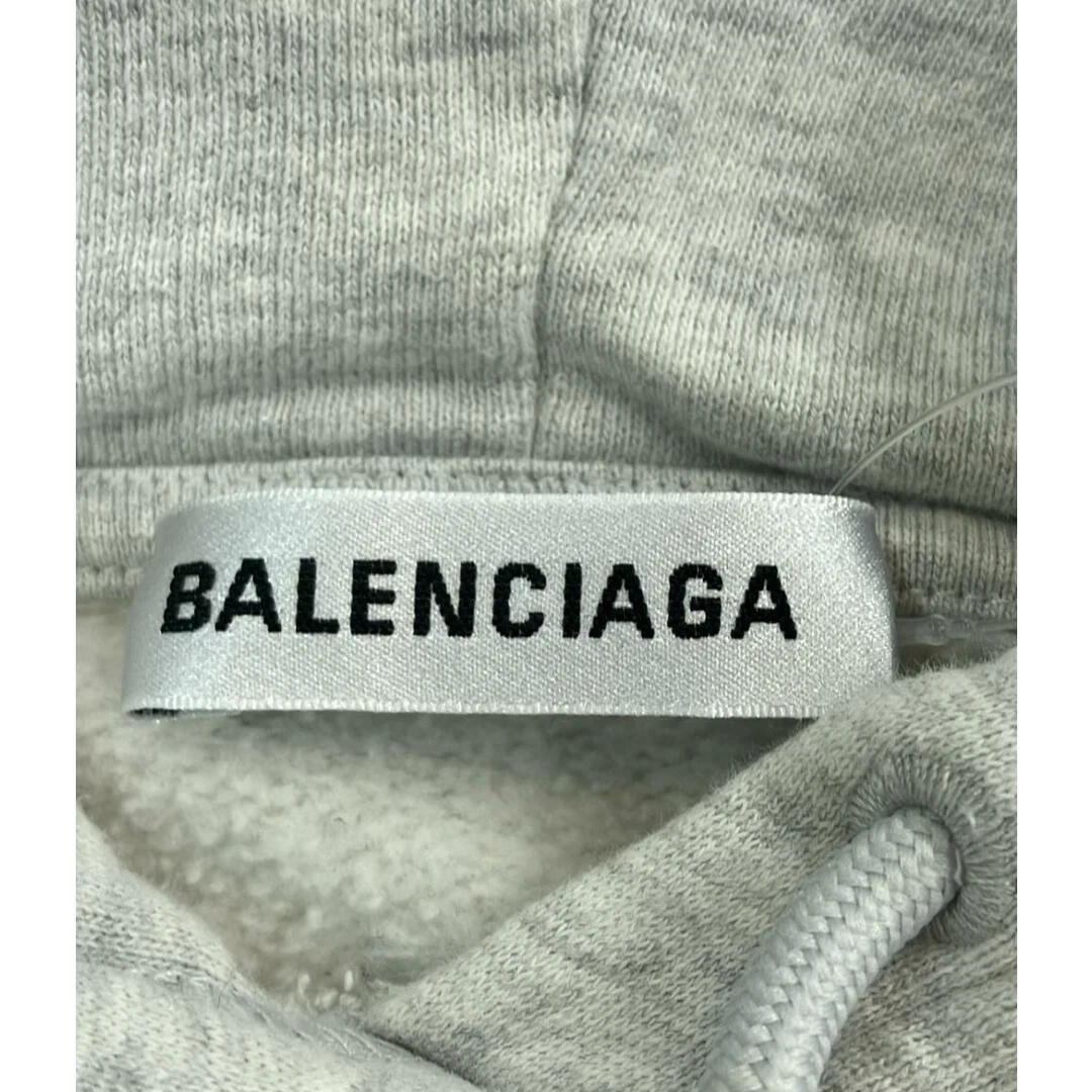 Balenciaga Pullover Felpa con Cappuccio Uomo XS Dettagli Danni ・Interno: Fluff Pilling 826f0