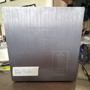 Carver M-400t Magnetic Field Power Amplifier 2-Channel Silver Stereo RCA