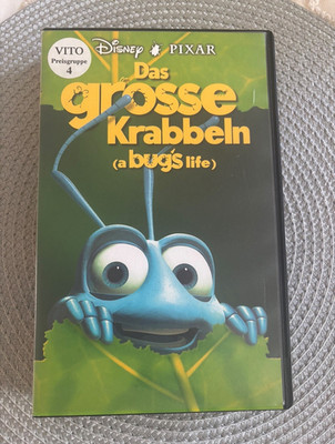 Disney Pixar Das große Krabbeln (A Bug's Life) VHS Mietcassette PAL FSK 0 1998