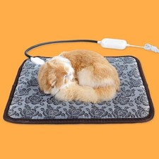 Adjustable Heating Pad for Cat Dog Pet Electric Heater Mat Warmer Bed Waterproof