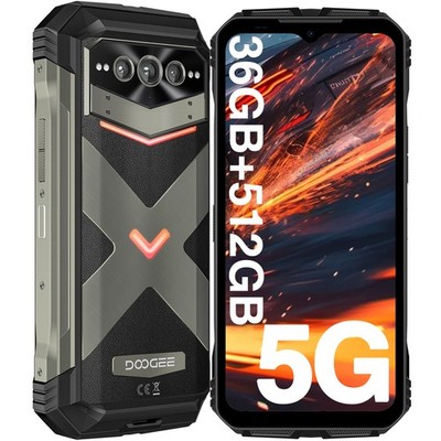 DOOGEE VMAXPlus 5G Rugged Smartphone 22000mAh 36GB+512GB 200MP+32MP+20MP NFC New