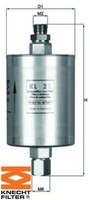 Knecht KL21 Kraftstofffilter Kraftstoffilter FüR Porsche