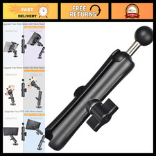 1" Double Socket Arm with Dual Ball Adapter - Aluminum Extension for RAM B Size,