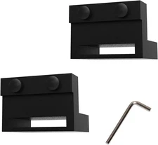 Barn Door Stopper 2PCS for Top Track Sliding Door Hardware Accessories Flat Rail