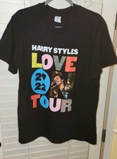 HARRY STYLES Love On Tour Concert 2022 T-Shirt Black los angeles forum SMALL