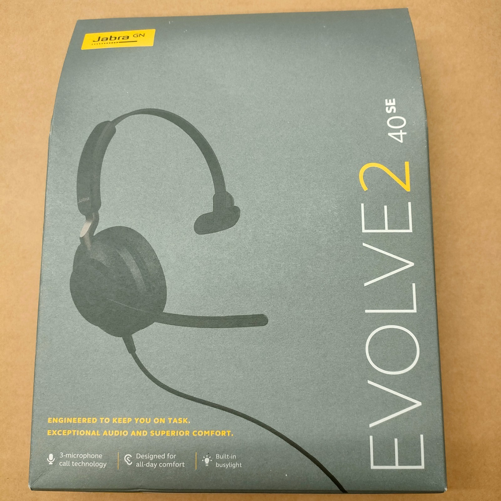 Jabra Evolve2 40 Se Usb-A. Ms Mono - Image 4