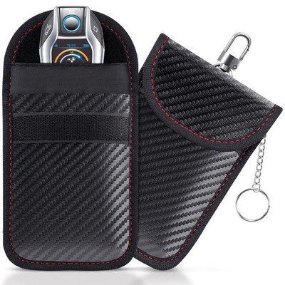 lanpard Faraday Pouch for Car Keys, Small Size (3.15 x 4.5 inches), black