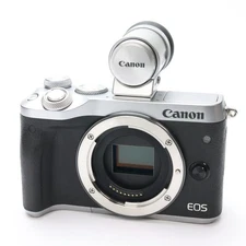 Canon EOS M6 Mirrorless Camera Silver + EVF Kit #81