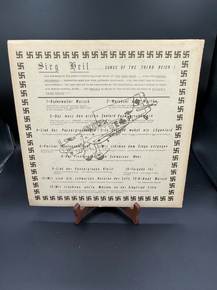 Sieg Heil! - Songs of The Third Reich - Delta International - CFS-2779 - Image 2 of 2