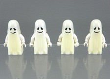 Lego Complete Glows in Dark Ghost Minifigure Monster Fighters 9467 Halloween Lot