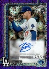 2025 Topps Chrome Rookie Purple Speckle Refractors River Ryan Auto /299