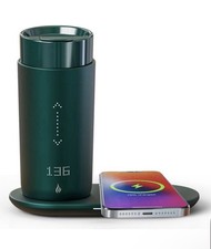Temperature Control Heated Coffee Mug Smart Self Heating Travel Mug 12 Oz App...