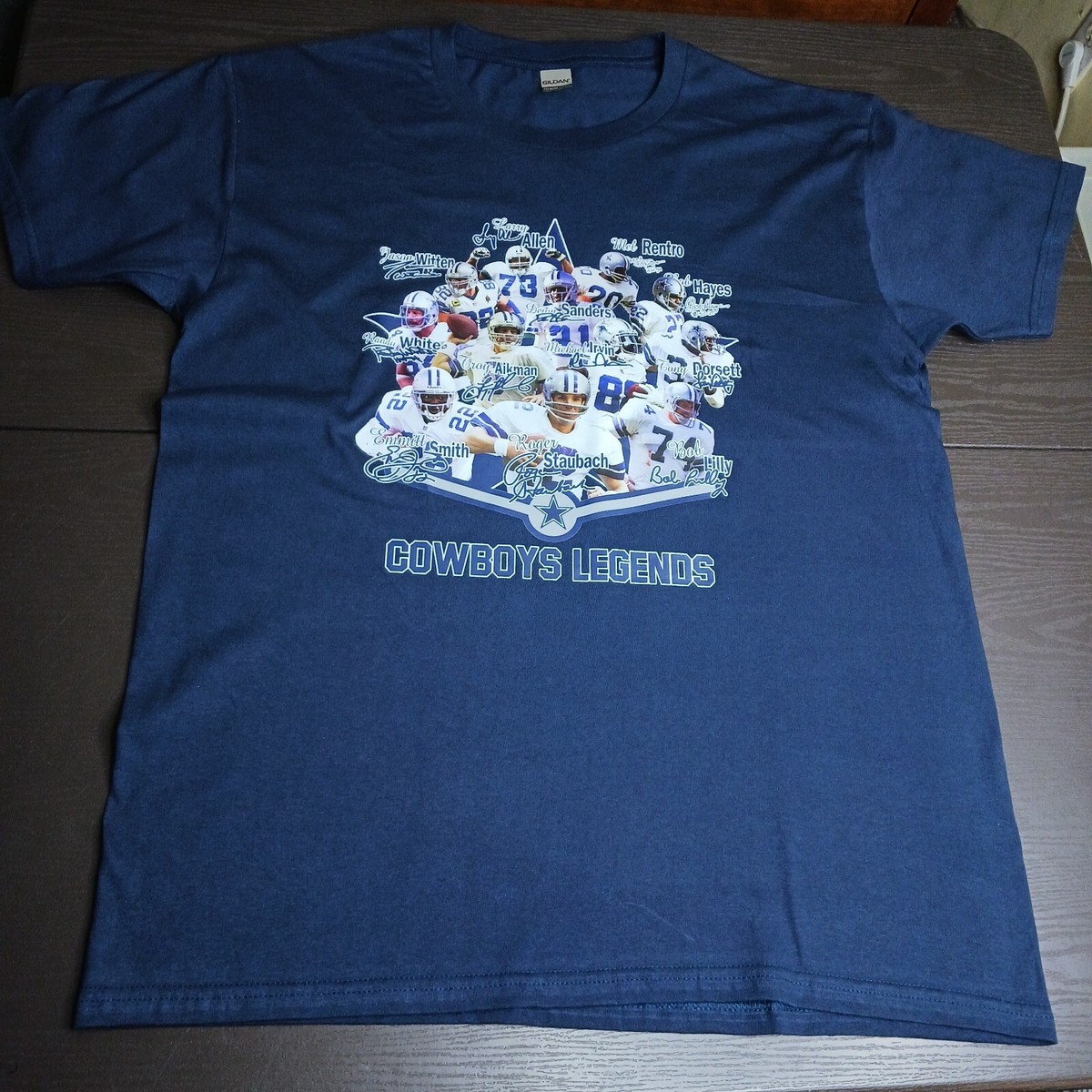 シャツ Dallas Cowboys legends collection M Dallas Cowboys Legends Collection Mens Blue T Shirt XL | eBay