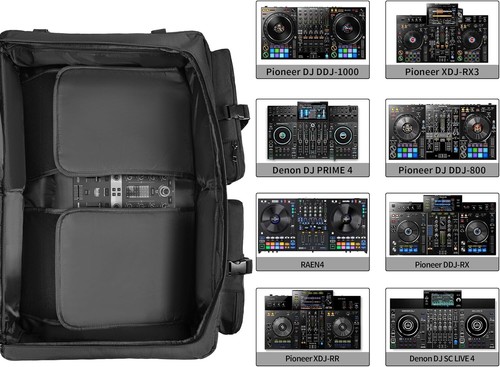 Rabjen DJ Backpack for Club Gigs, DJ Mixer Case New Without Tags 27in - Picture 4 of 4
