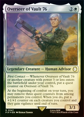 Fallout: Magic The Gathering - Overseer of Vault 76 (Surge Foil)