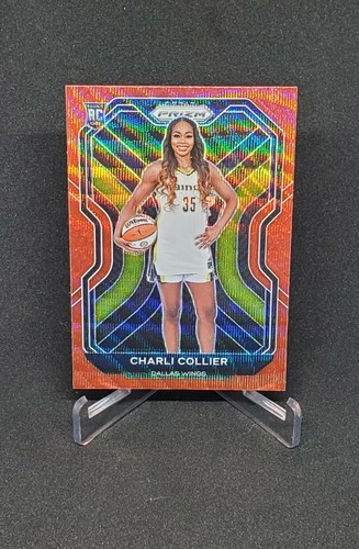 2021 Panini Prizm WNBA #89 Charli Collier RED Wave Prizm RC Rookie