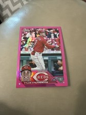 TYLER STEPHENSON 2023 Topps Chrome Baseball PINK Refractor #162 Cincinnati Reds