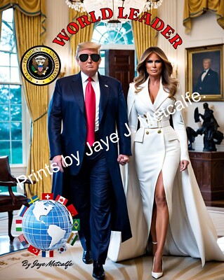Donald Trump and Melania Trump Art Limited / Special Edition | eBay display picture 1