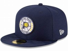INDIANA PACERS BASKETBALL NEW ERA HAT 59FIFTY TIP OFF SERIES NBA FITTED CAP   H2