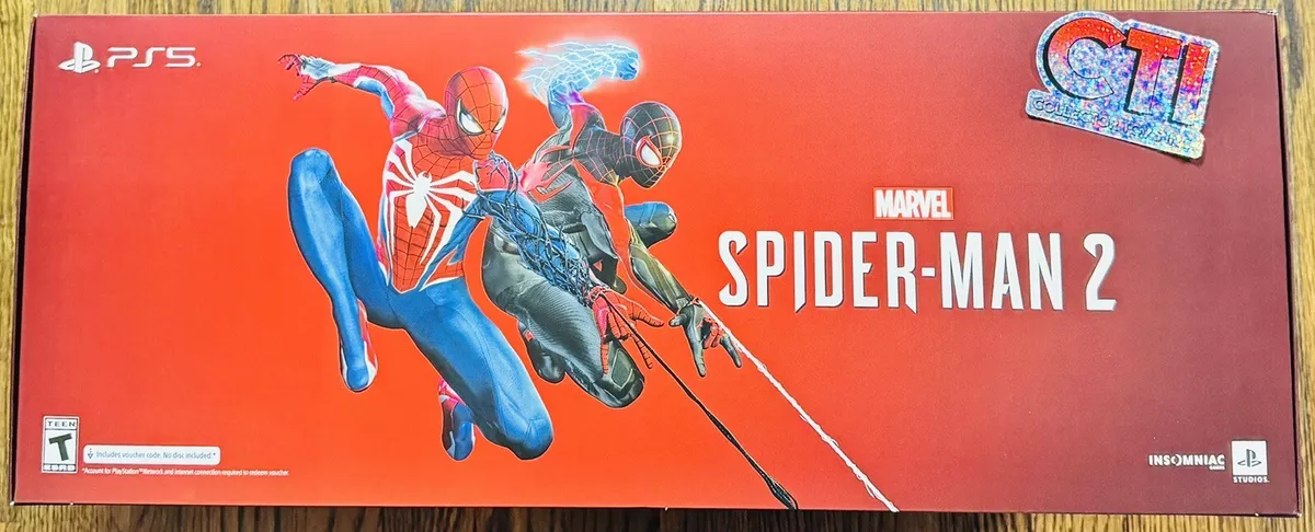 IN HAND - FACTORY SEALED SPIDER-MAN 2 - COLLECTOR'S EDITION - PLAYSTATION 5  PS5