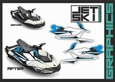 SEADOO SPARK TRIXX 2up 3up graphics decals kit stickers set for watercraft part 