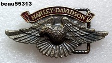 "VINTAGE" NEVER USED IN THE BOX HARLEY DAVIDSON EAGLE RAINTREE BELT BUCKLE