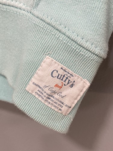 Cape Cod By Cuffy’s 4T Aqua Blue full zip hoodie Vacation On Cape Cool Nights - Picture 2 of 12