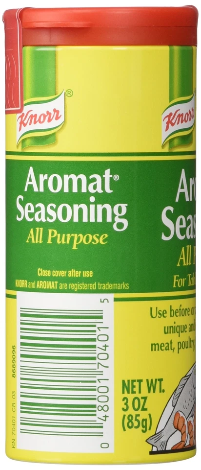 Knorr Aromat Todo Uso Universal Condimento 3oz Paquete de 3 Botellas Coctelera Foto 4 de 4