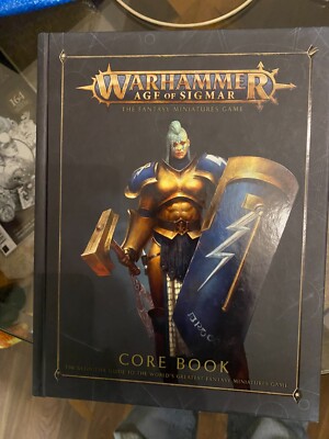 Warhammer Age Of Sigma Core Book 2018 Games Workshop großes gebundenes Buch
