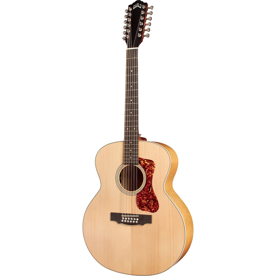 Guitarra Eléctrica Acústica Guild F-2512E 12 Cuerdas Jumbo Westerly, Arce Foto 3 de 4