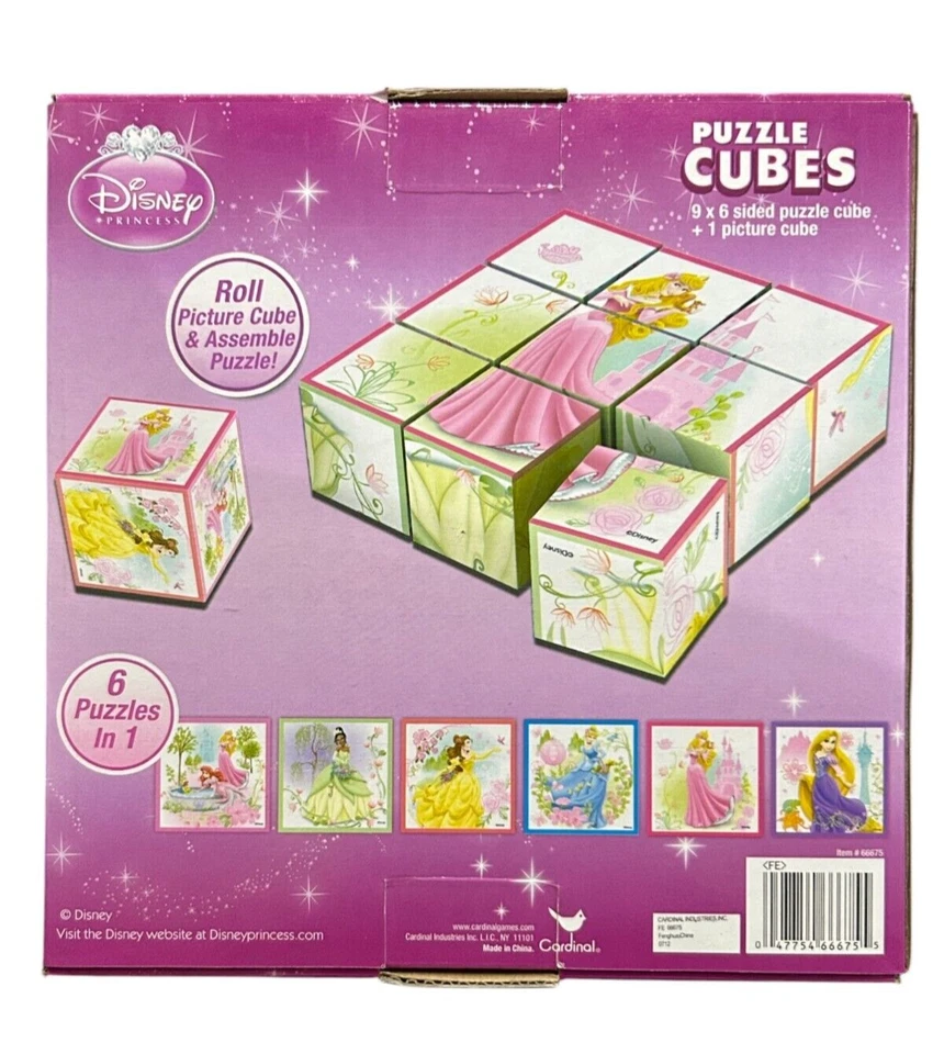 Princess Puzzle Cube - Image 2 of 2