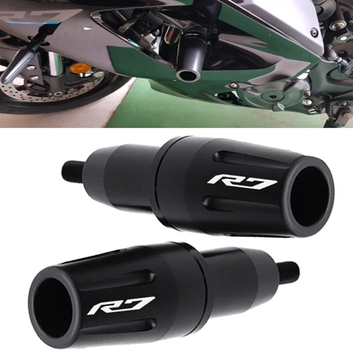 Protector de choque deslizadores de cuadro CNC para Yamaha YZF R7 2021-2024 YZFR7 - Imagen 8 de 9