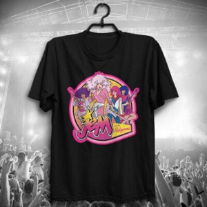 T-Shirt Donna Jem And The Holograms - Stile Vintage E Rock