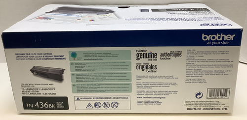 Brother TN436BK Toner, Super High-Yield 6500 Pages, Black - 第 4/4 張圖片