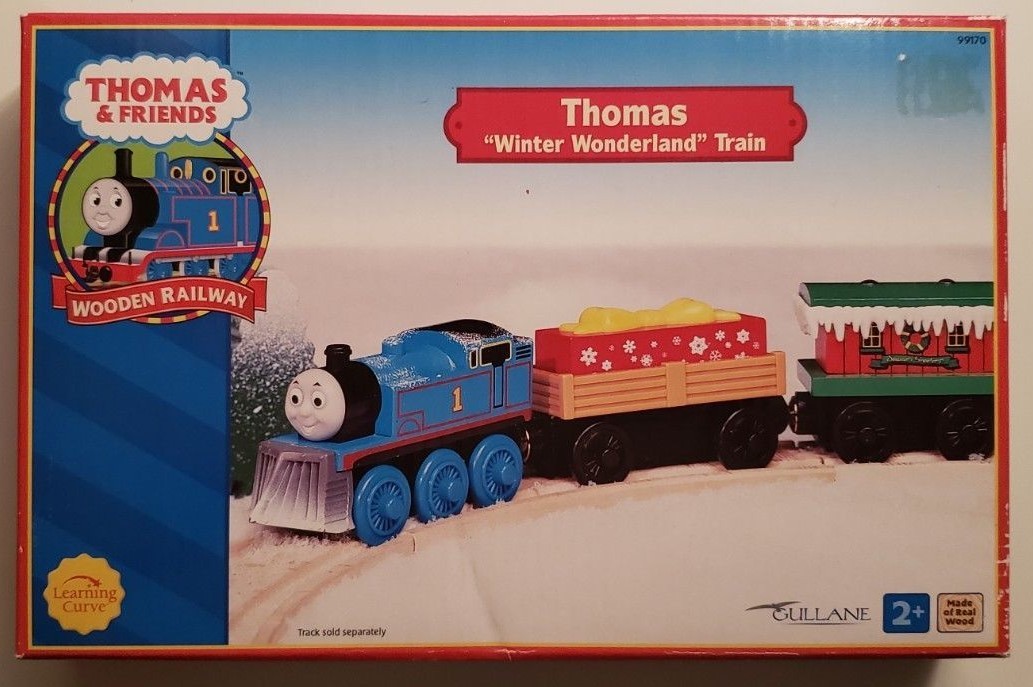 トーマス木製 THOMAS WINTER WONDERLAND TRAIN Thomas The Train Wooden Railway Winter Wonderland Thomas